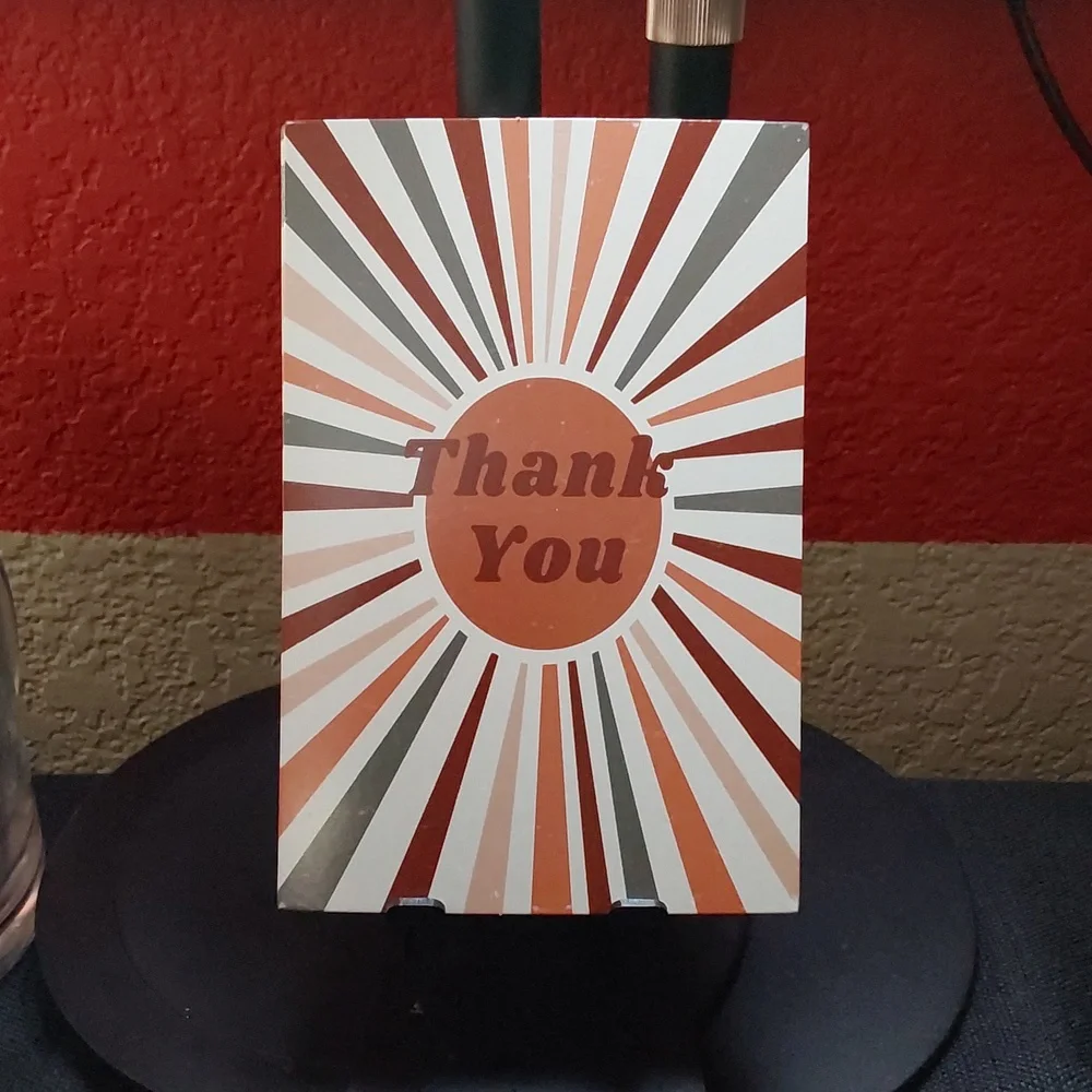 25ct. 4x6 Boho Thank You Cards Bonus: 3 Random Polymailers ✨️PRICE FIRM✨️